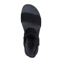 Skechers Womens Arya On The Rise Wedge Sandals