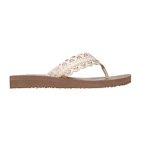 Skechers Womens Meditation Catching Sun Flip-Flops