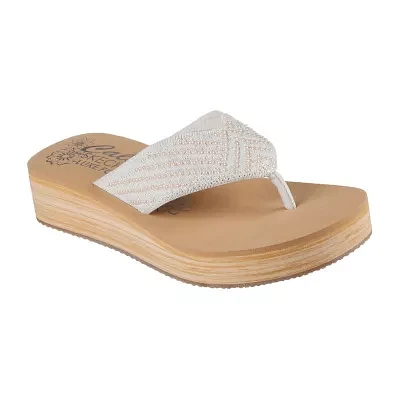 Skechers Womens Summers Mid Flip-Flops