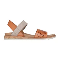 Skechers Bobs Womens Desert Kiss Low Strap Sandals