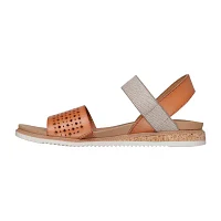 Skechers Bobs Womens Desert Kiss Low Strap Sandals