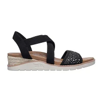 Skechers Bobs Womens Arch Fit Beach Kiss Strap Sandals