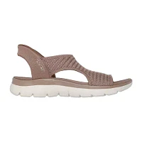 Skechers Womens Summits Sweetly Evolved Slingback Strap Flat Sandals