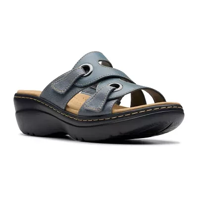 Clarks Womens Merliah Cove Wedge Sandals