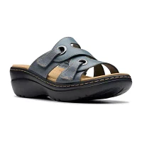Clarks Womens Merliah Cove Wedge Sandals