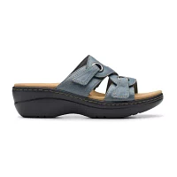 Clarks Womens Merliah Cove Wedge Sandals