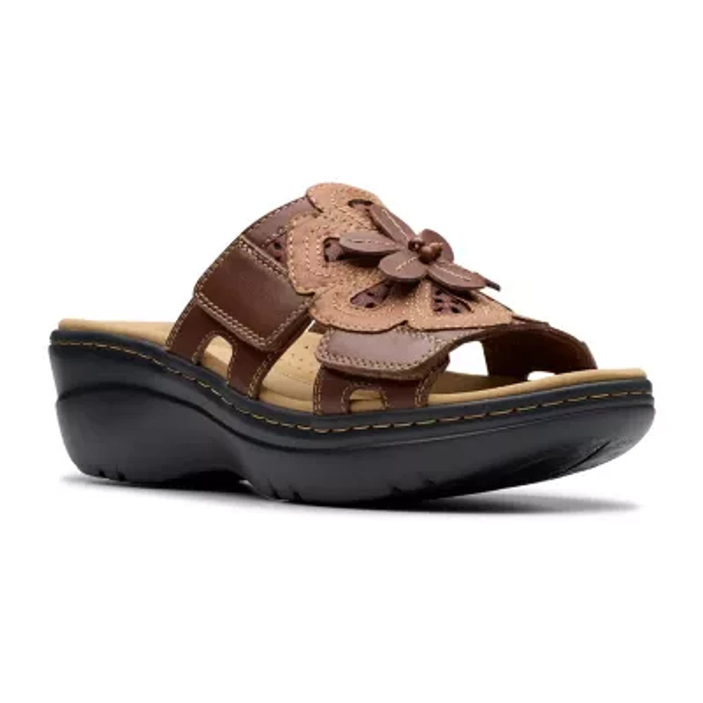 Clarks Womens Merliah 2 Belle Wedge Sandals