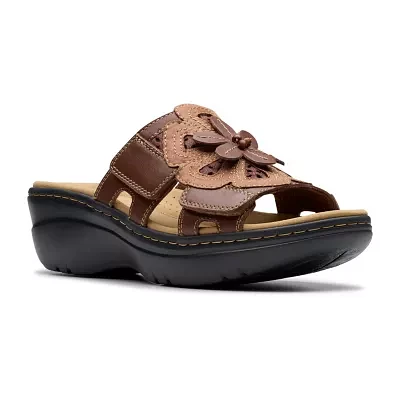 Clarks Womens Merliah 2 Belle Wedge Sandals