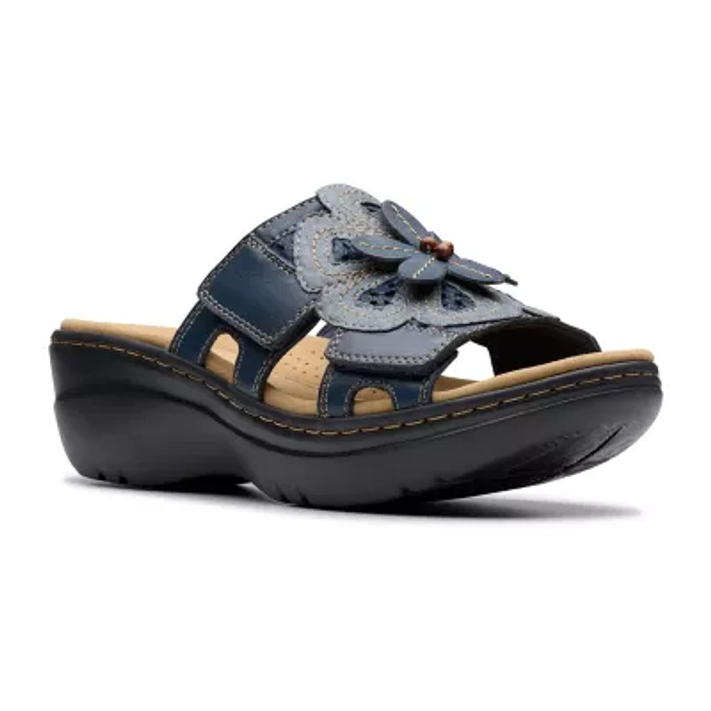 Clarks Womens Merliah 2 Belle Wedge Sandals