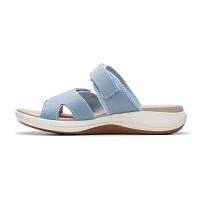 Clarks Womens Mira Ease Slide Sandals