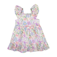 Baby Essentials Girls Cardigan Sleeveless 2-pc. Dress Set