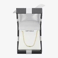 Womens 14K Gold 16 Inch Fashion Chain Necklace