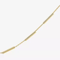 10K Gold 16 Inch Solid Fashion Chain Necklace