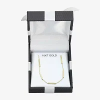 10K Gold 16 Inch Solid Fashion Chain Necklace