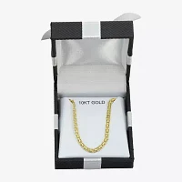 10K Gold 18 Inch Hollow Fashion Chain Necklace