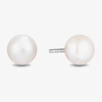 Enchanted Disney Fine Jewelry 1/8 CT. T.W. White Cultured Freshwater Pearl 10K Rose Gold Sterling Silver Ariel Princess The Little Mermaid 2-pc. Jewelry Set