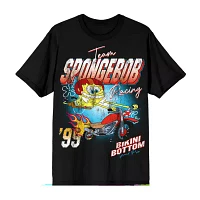 Mens Short Sleeve Spongebob Graphic T-Shirt