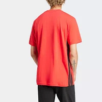 adidas Mens Crew Neck Short Sleeve T-Shirt