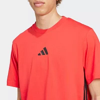 adidas Mens Crew Neck Short Sleeve T-Shirt