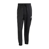 adidas Mens Mid Rise Straight Cargo Pant