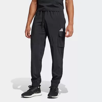 adidas Mens Mid Rise Straight Cargo Pant