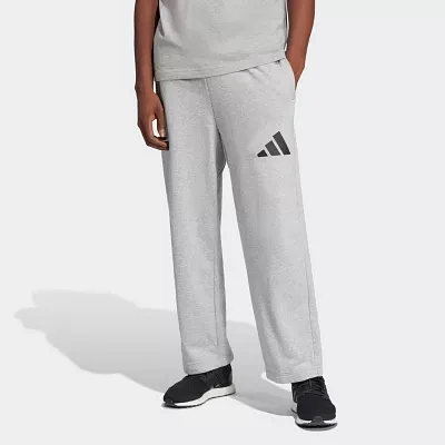 adidas Mens Mid Rise Straight Sweatpant