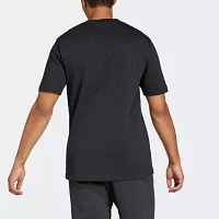 adidas Mens Crew Neck Short Sleeve T-Shirt Big and Tall