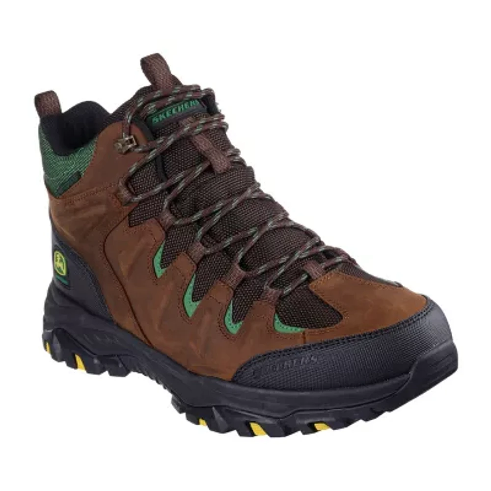 Skechers Mens Rickter Tasker Block Heel Work Boots