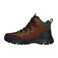 Skechers Mens Rickter Tasker Block Heel Work Boots