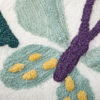 Avanti Floral Butterfly 3-pc. Bath Rug Set