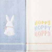 Avanti Hoppy Bunny 2-pc. Hand Towel