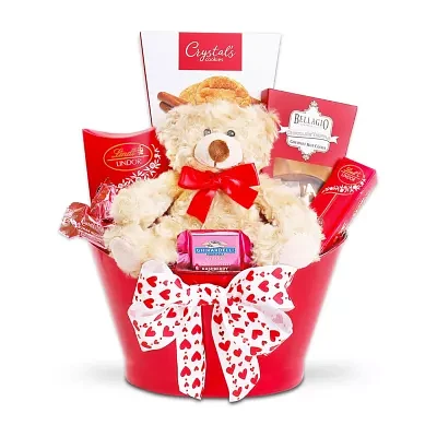 Alder Creek From The Heart Gift Basket Food Set