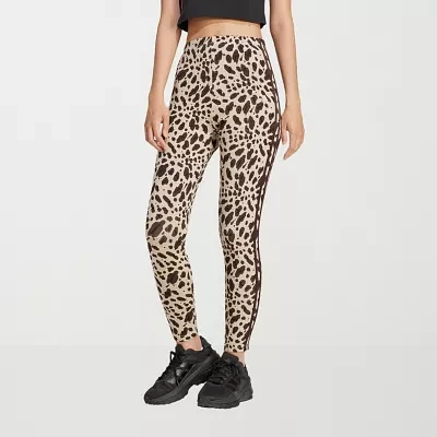 adidas Essentials 3 Stripe Animal Print Legging