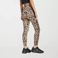adidas Essentials 3 Stripe Animal Print Legging