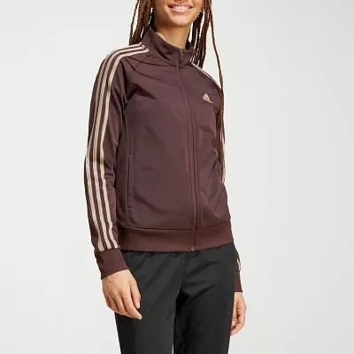 adidas Essentials Warm-Up Tricot Slim 3 Stripes Track Jacket