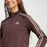 adidas Essentials Warm-Up Tricot Slim 3 Stripes Track Jacket