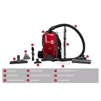 Atrix Hepa Backpack Cannister Vacuum