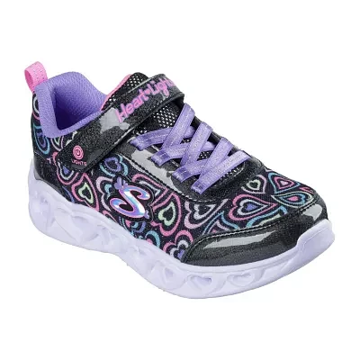 Skechers Heart Lights Boogie Love Little Girls Sneakers