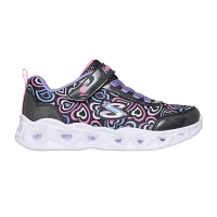 Skechers Heart Lights Boogie Love Little Girls Sneakers