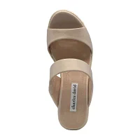 Charles David Womens Jae Wedge Sandals