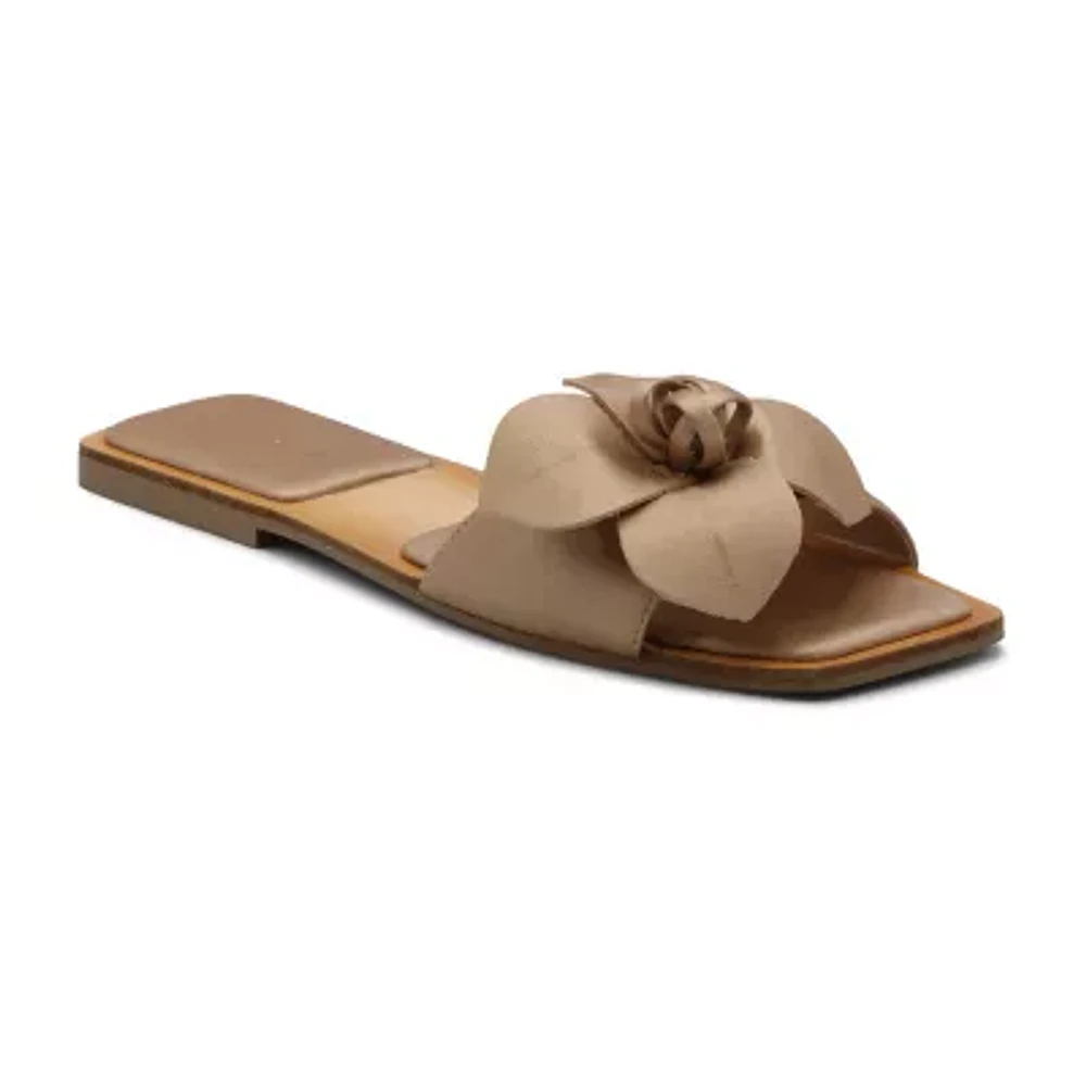 Charles David Womens Ovum Flat Sandals