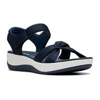 Clarks Womens Arla Daisy Wedge Sandals