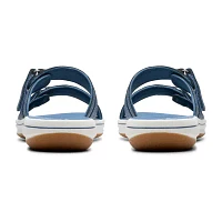 Clarks Womens Breeze Piper Slide Sandals