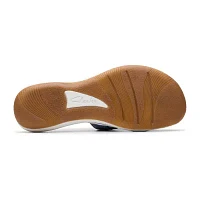 Clarks Womens Breeze Piper Slide Sandals