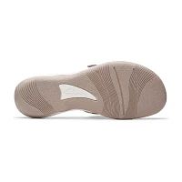 Clarks Womens Breeze Piper Slide Sandals