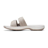 Clarks Womens Breeze Piper Slide Sandals