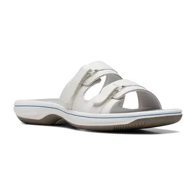 Clarks Womens Breeze Piper Slide Sandals