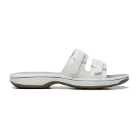 Clarks Womens Breeze Piper Slide Sandals