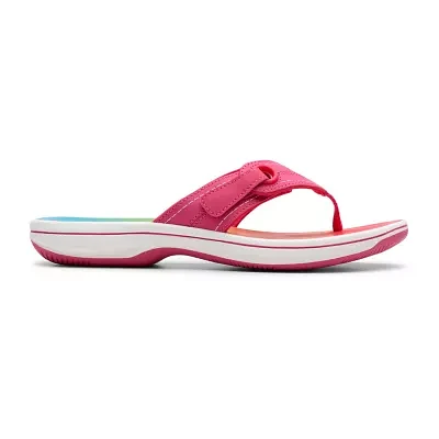 Clarks Womens Breeze Reyna Flip-Flops