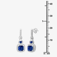 1/6 CT. T.W. Genuine Red Ruby 10K Gold Drop Earrings